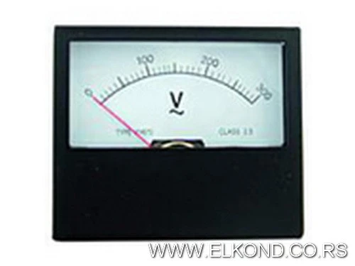 ANALOG PANELMETAR 300VAC 70X60X35MM