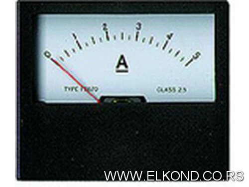 ANALOG PANELMETAR 5ADC 70X60X35MM