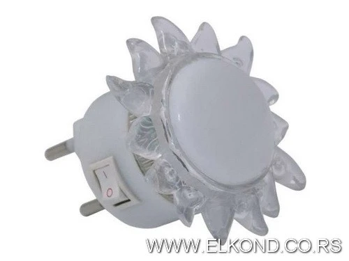 MINI NOĆNA LAMPA M8100L LED BELO