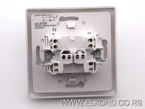 PREKIDAČ KIP 16A PRESTIGE 6191.000 BELA