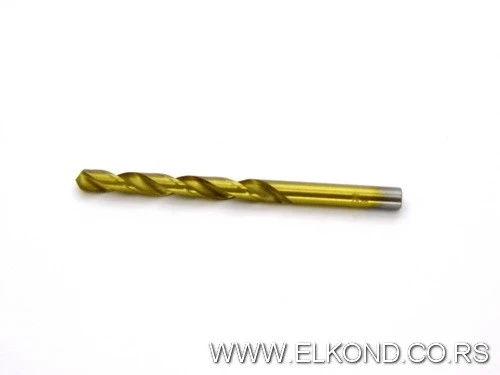 BURGIJA SPIRALNA  8.0 MM HSS TITAN. METAL,DRVO