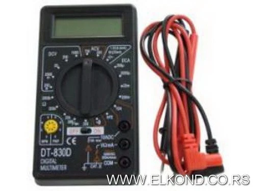 MULTIMETAR DIGITALNI DT830D WOMAX
