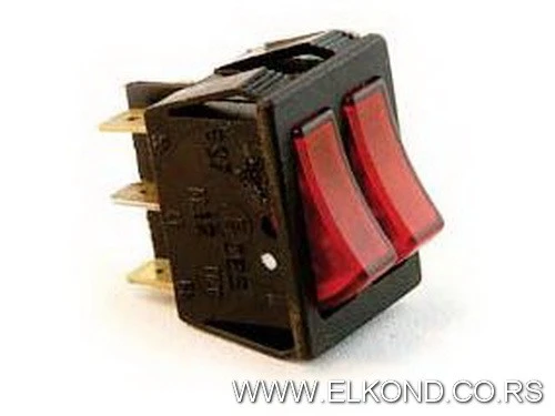 PREKIDAČ KVARCNE PEĆI DUPLI DS-401ZBB