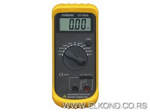 MULTIMETAR DIGITALNI ST6500 KAPACITOMETAR ne