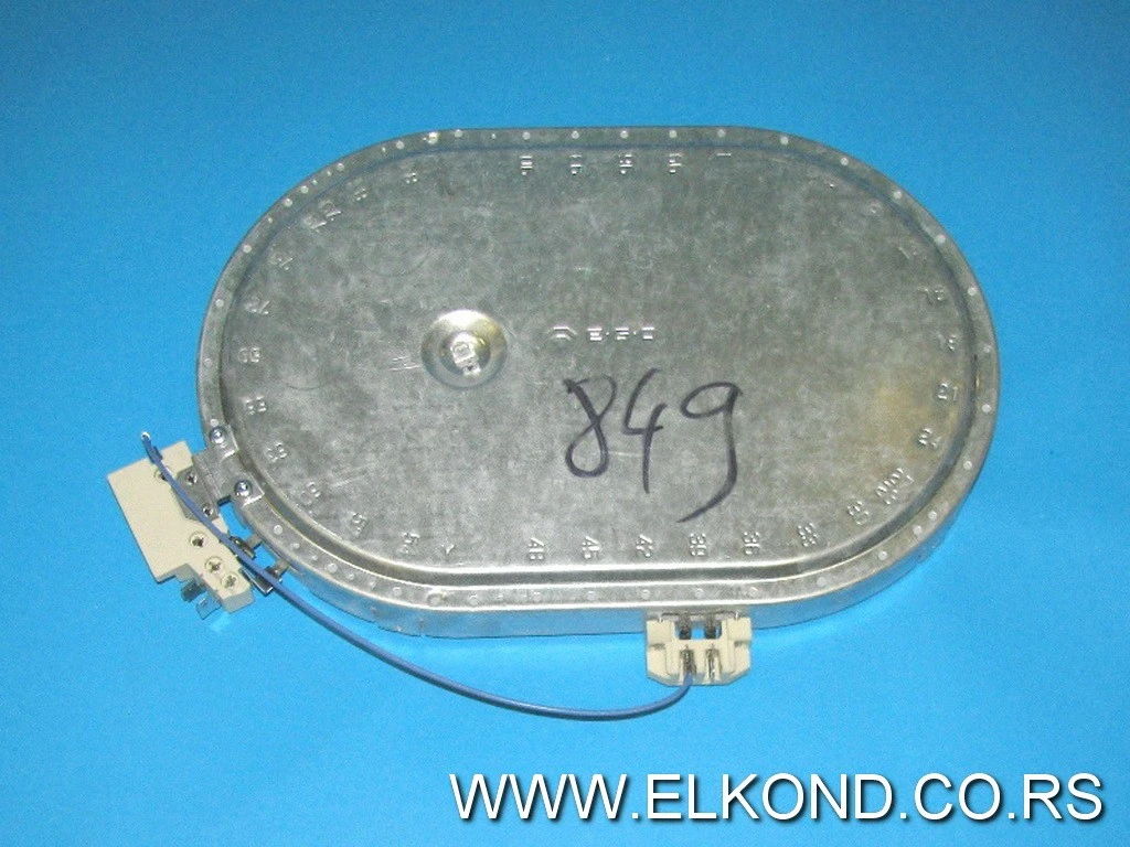 GREJNA PLOČA ZA RAVNU PLOČU 230V/2400/1500W265X170