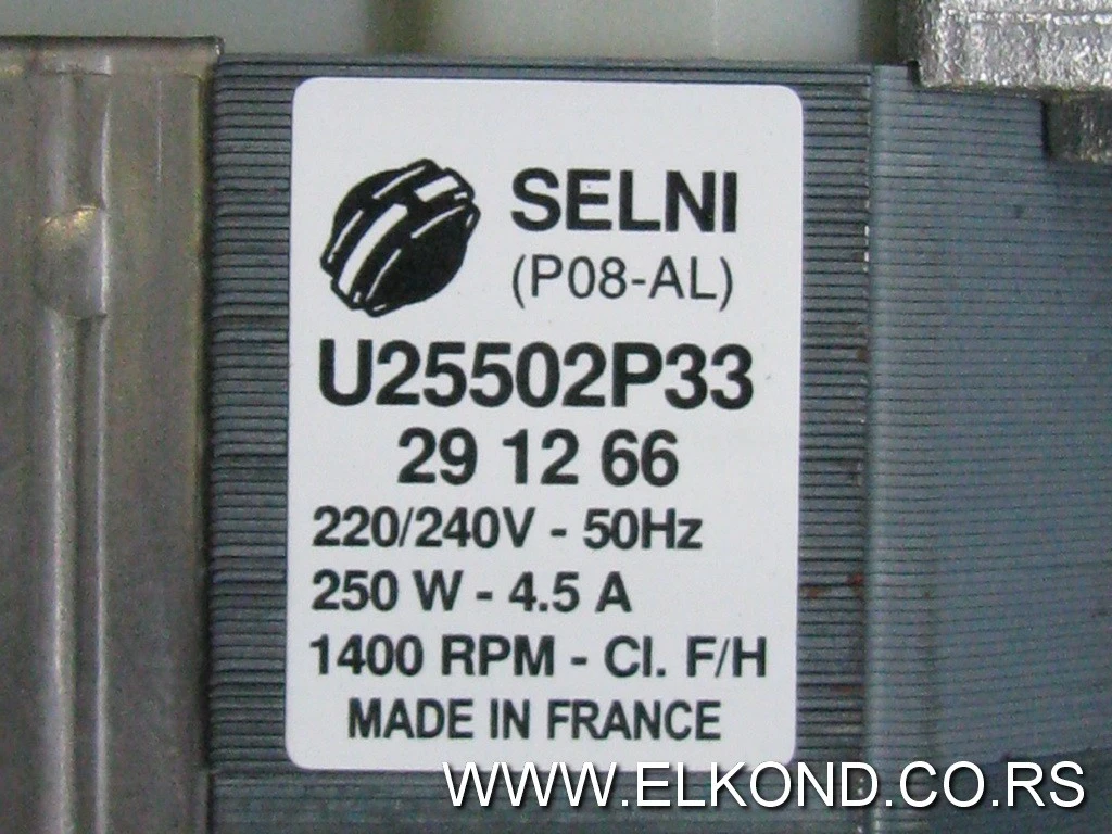ELEKTROMOTOR VEŠ MAŠINE WA63131