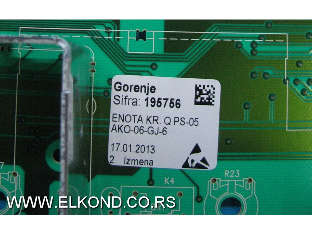 ELEKTRONIKA VEŠ MAŠINE PS05 Q AKO-06-G