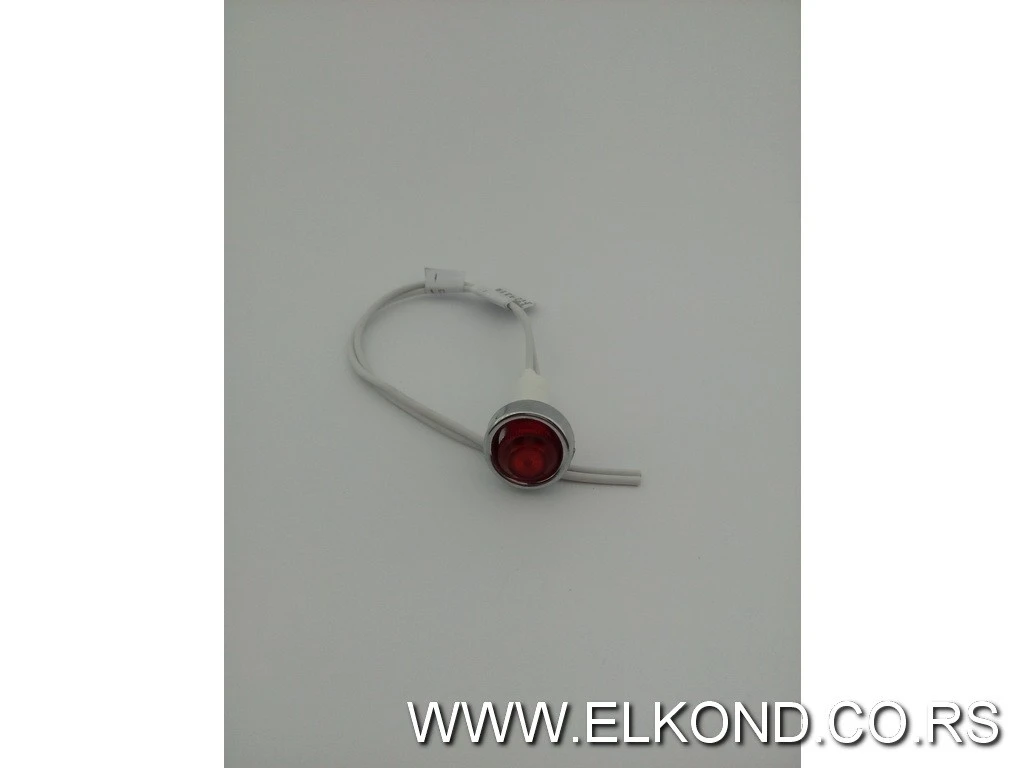 SIGNALNA SIJALICA 220V FI-10MM CRVENA