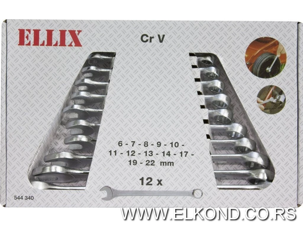 KLJUČ OKASTO VILASTI SET 12/1