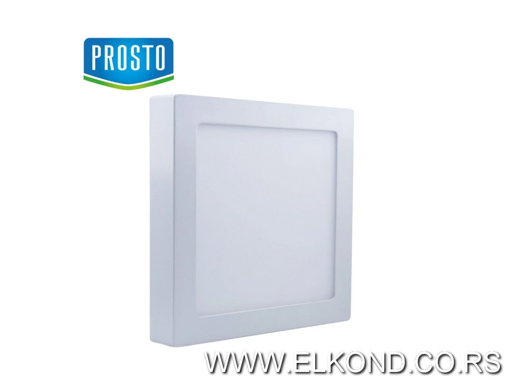LED PANEL  6W 3000K 490lm KVADRATNI NAGRADNI PROS