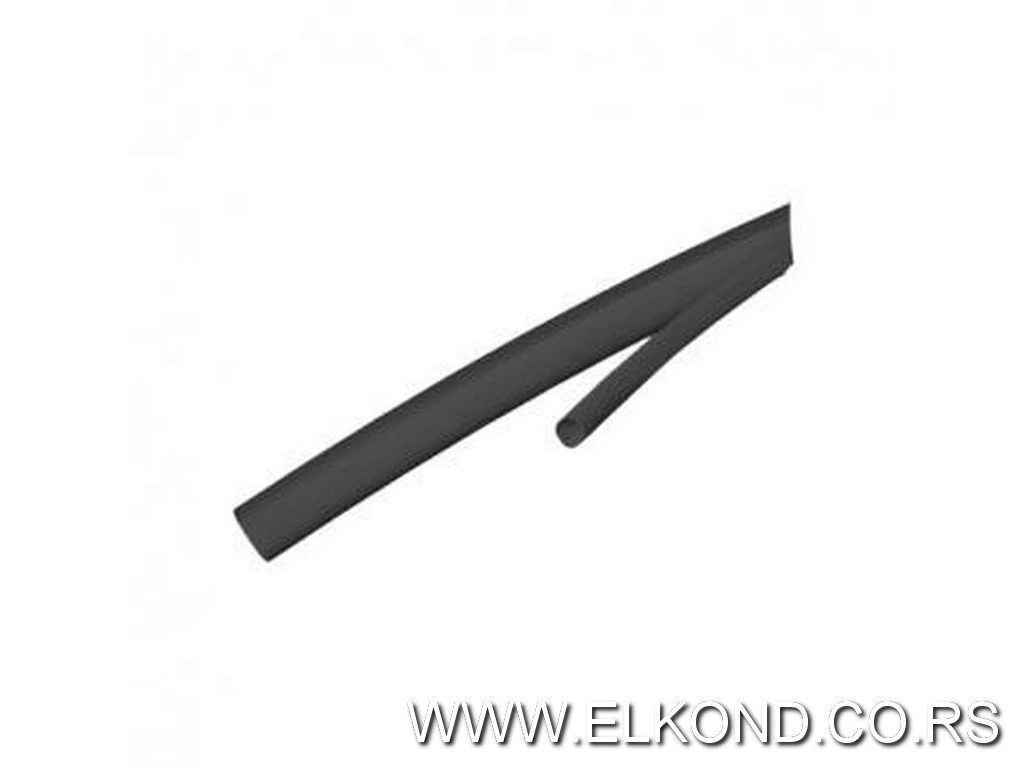 TERMOSKUPLJAJUĆI BUŽIR  8/4MM CRNI
