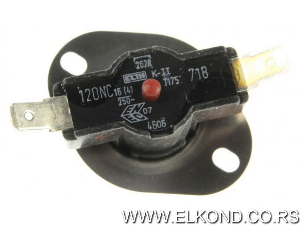TERMOSTAT SIGURNOSTNI SUŠARE 120C ELTH