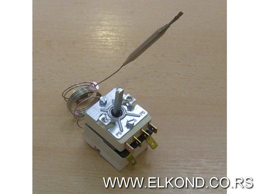 TERMOSTAT FRITEZA 60-200C SA PREKIDAČEM 1F
