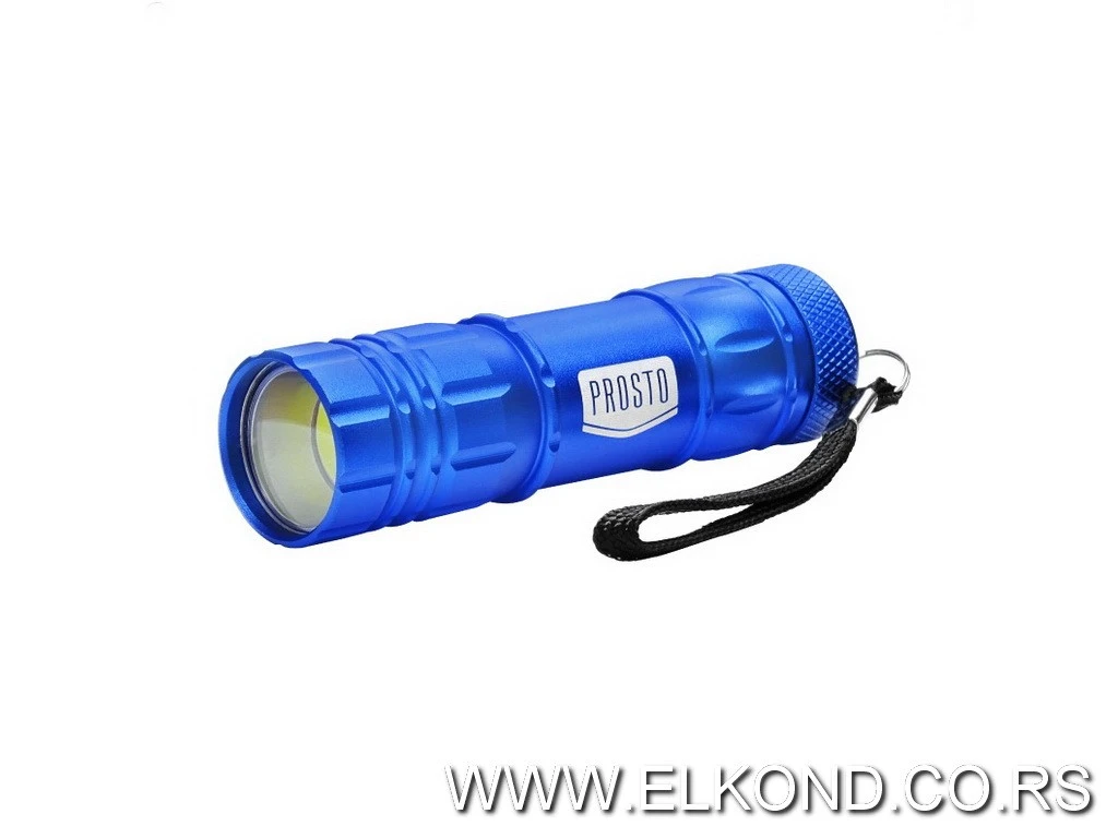 BATERIJSKA LAMPA PLAVA 3W COB LED PL4020