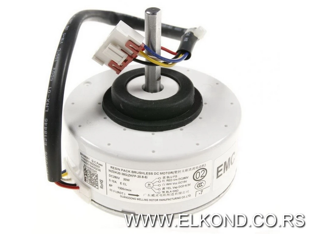 MOTOR UNUTRAŠNJE JEDINICE BEKO KLIME 9178007178