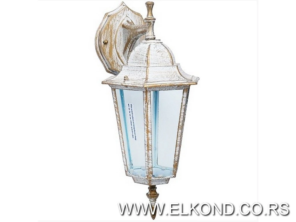 BAŠTENSKA LAMPA M2002-D 60W E27 BELI