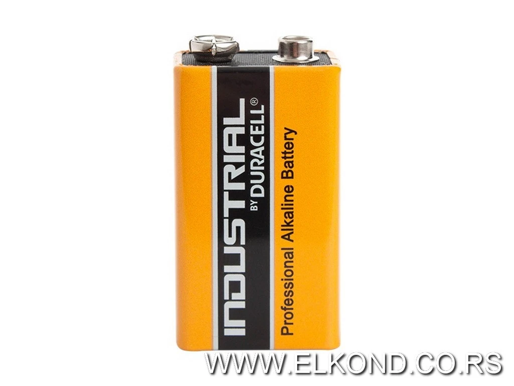 BATERIJA DURACELL 9V INDUSTRIJSKA