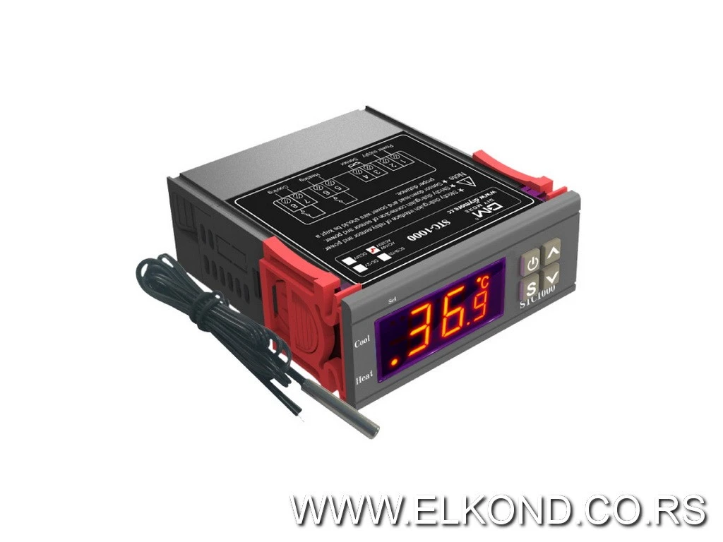 DIGITALNI TERMOSTAT -50/99.9C 230V AC  STC-1000AC