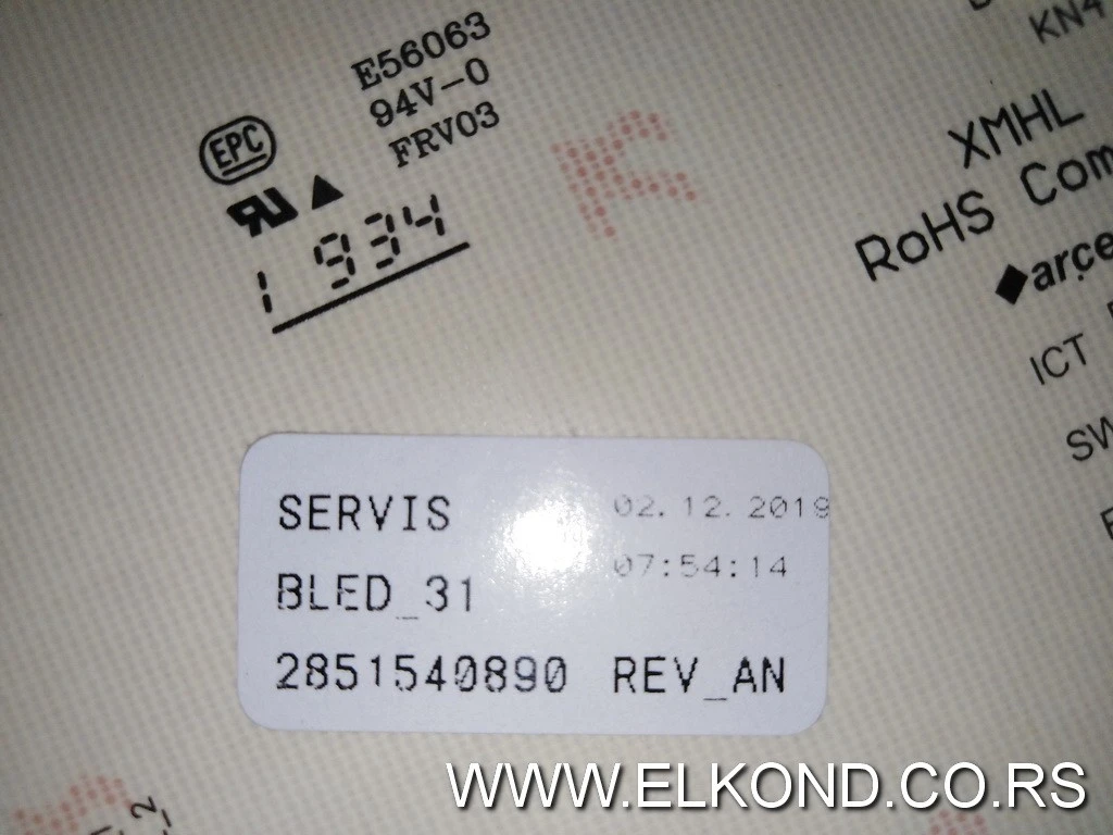 ELEKTRONIKA VEŠ MAŠINE BEKO 2851540890