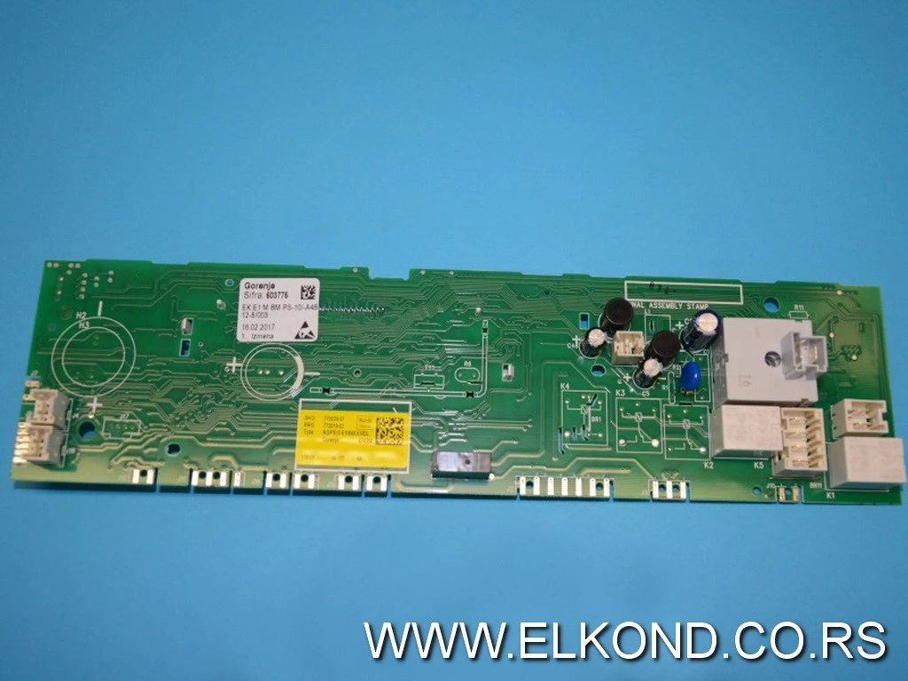 ELEKTRONIKA VEŠ MAŠINE W8723I GORENJE 603775