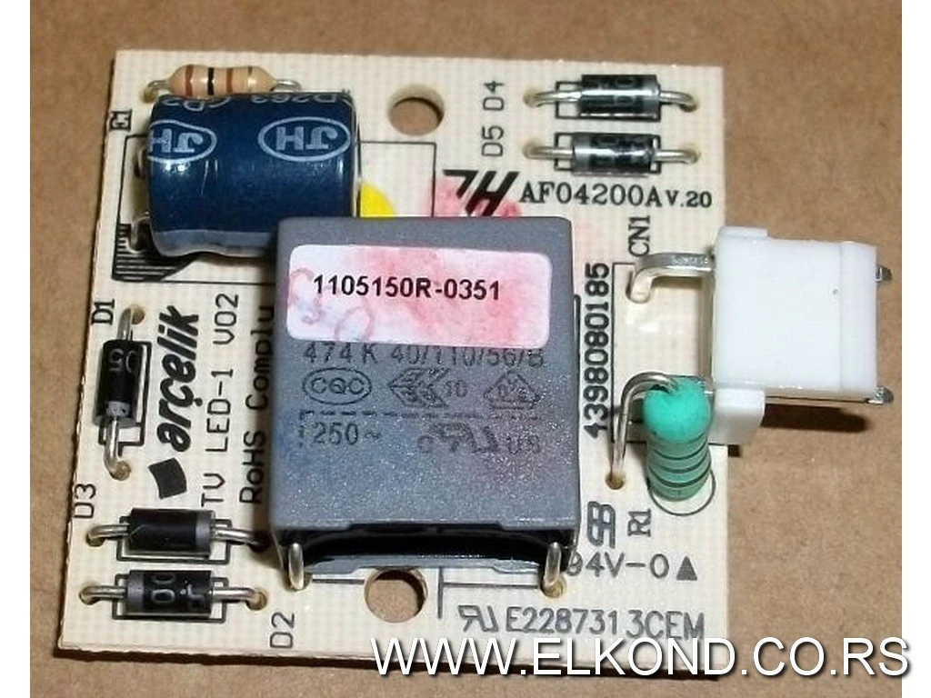 ELEKTRONIKA ZA SVETLO FIŽIDERA BEKO 4398080185