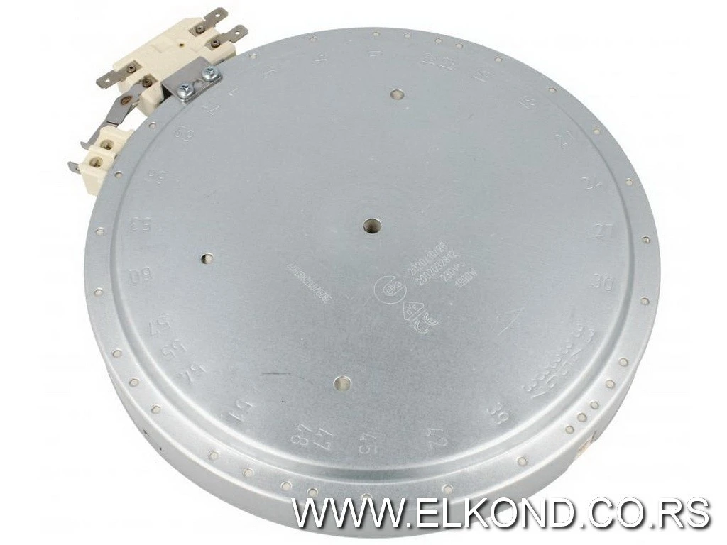 GREJNA PLOČA ZA RAVNU PLOČU 230V/1800W 180mm 32010326