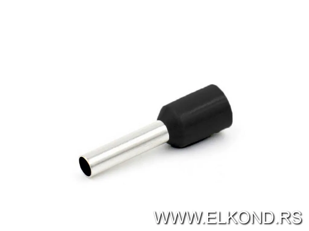 Izolovana završna hilzna 1.5mm crna
