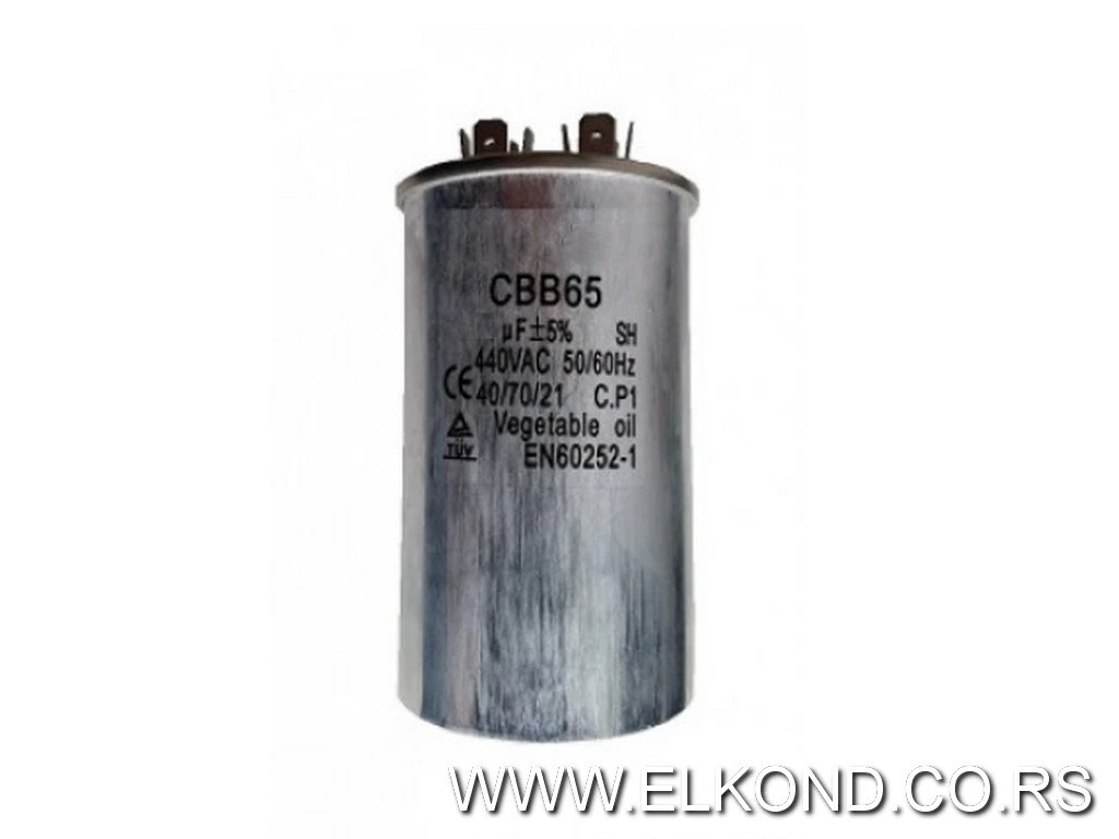 KONDENZATOR 50 MF METALNI