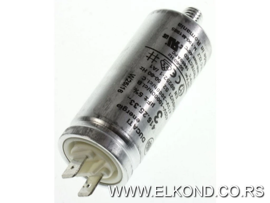KONDENZATOR  3 MF METALNI