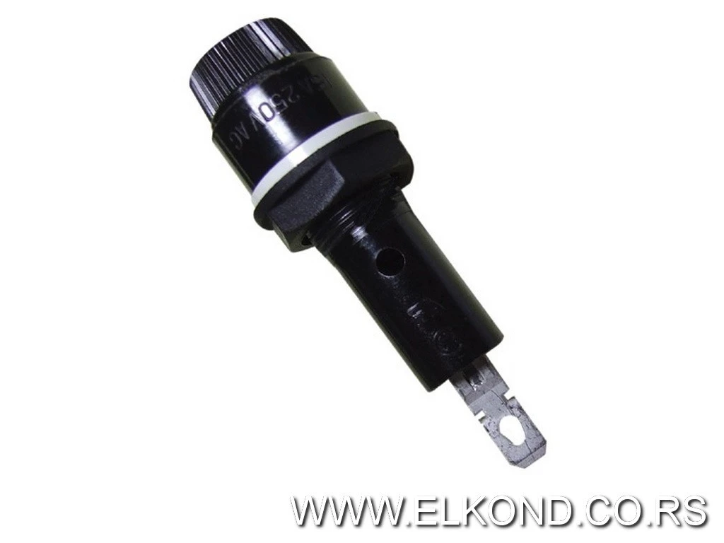 KUĆIŠTE ZA OSIGURAČ 6.3X32mm UGRADNI