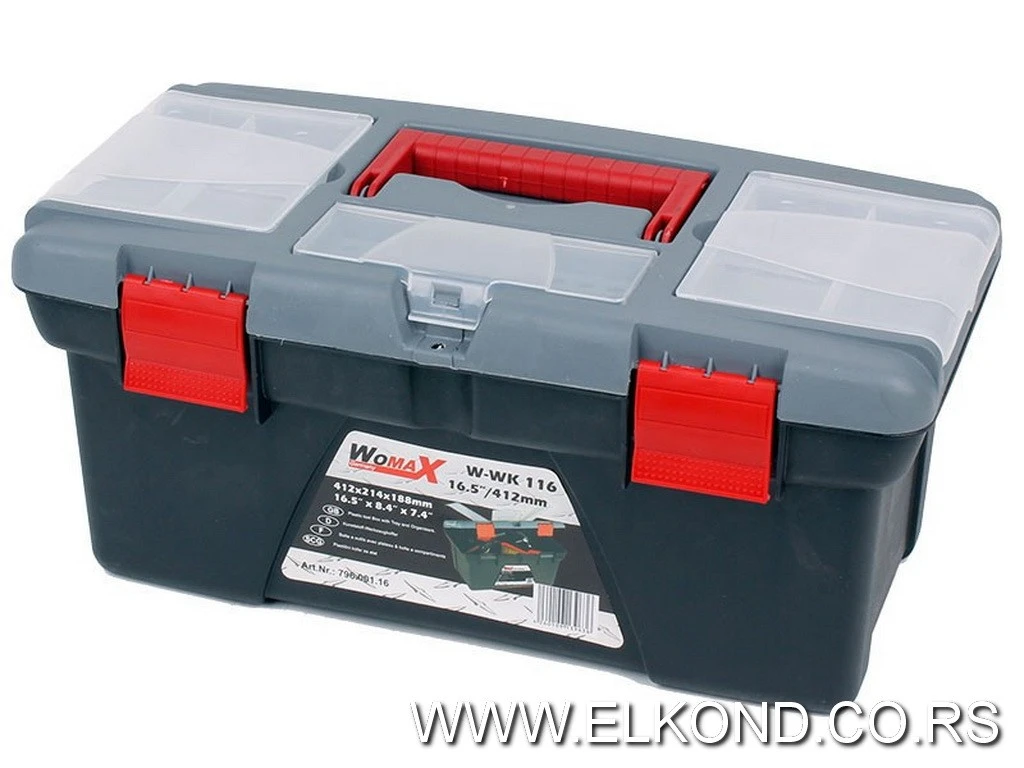 KUTIJA ZA ALAT 355X182X154MM PLASTIČNI