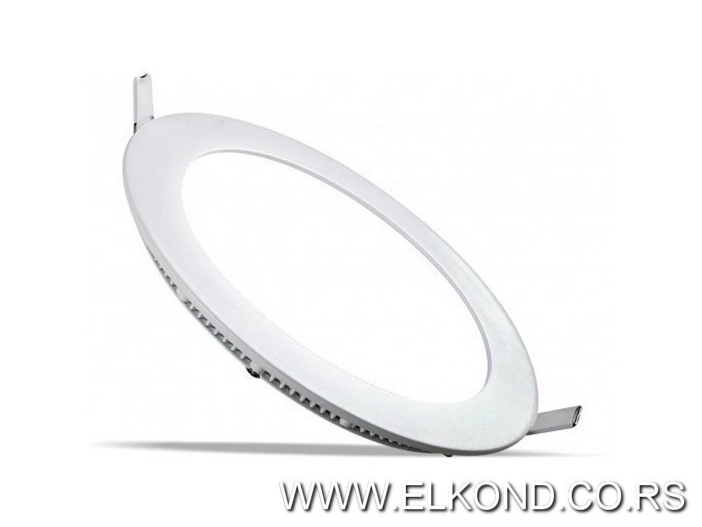 LED PANEL 12W 3000K 920lm OKRUGLI UGRADNI
