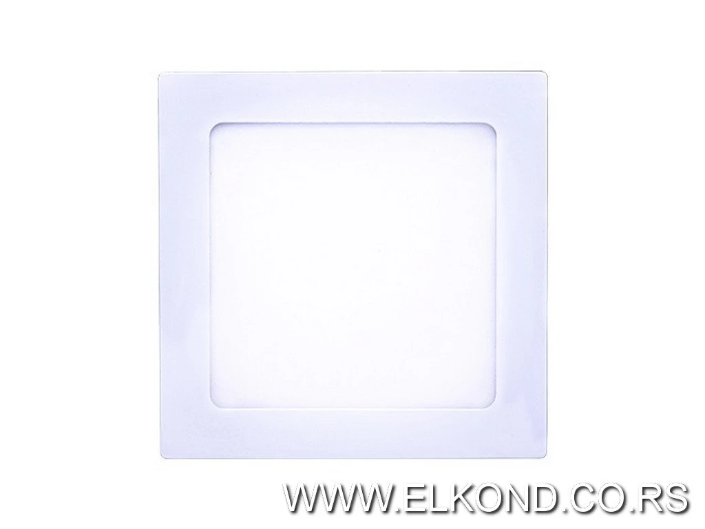 LED PANEL 12W 4000K 920lm NAGRADNI KVADRATNI M12N