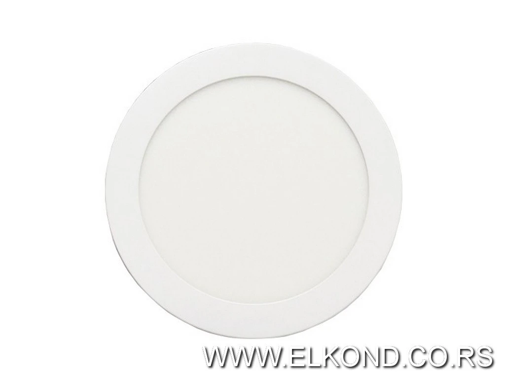 LED PANEL 12W 4000K 920lm NAGRADNI OKRUGLI M12NO