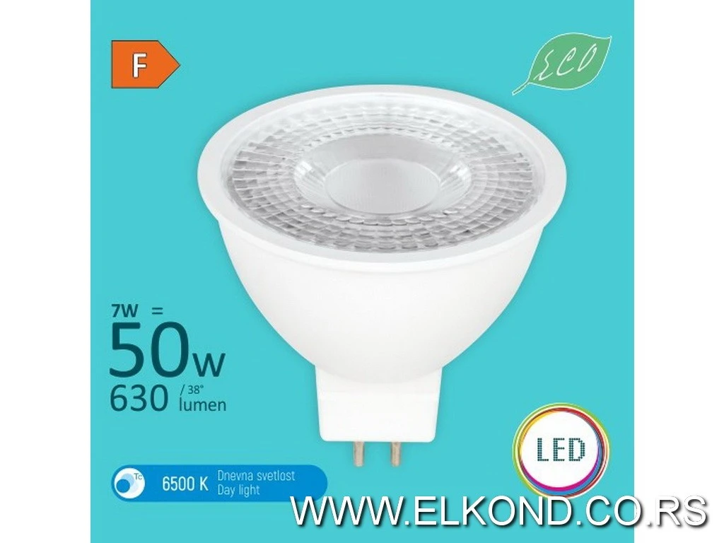 LED SIJALICA  7W GU5.3 6500K M2 MITEA ECO