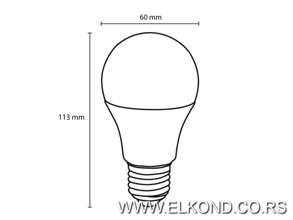 LED SIJALICA  8.5W E27 2700K OSRAM O26842