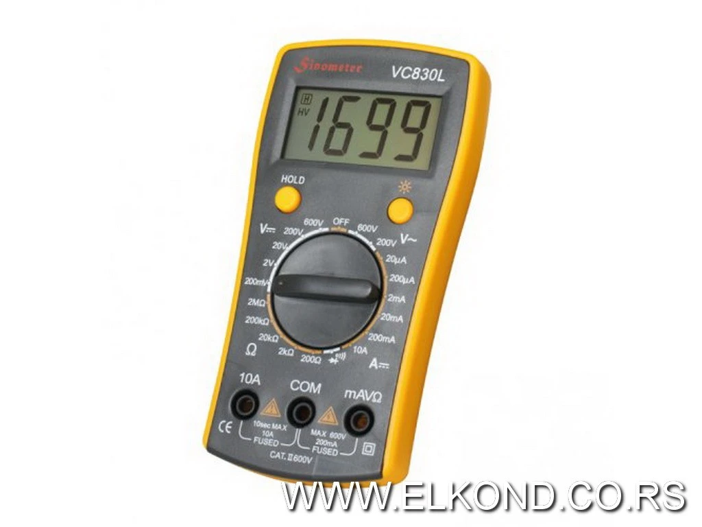 MULTIMETAR DIGITALNI VC830L SINOMETER