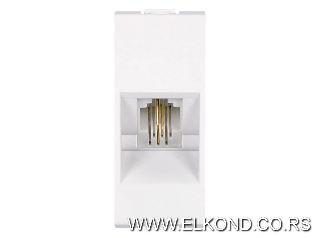 PRIKLJUČAK TELEFONSKI 1M A-C661.0 BELA
