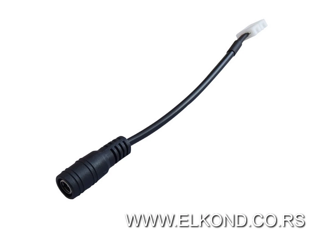 PRIKLJUČNI KABEL LED TRAKE  8mm DC5,5x2,1mmŽENSKI