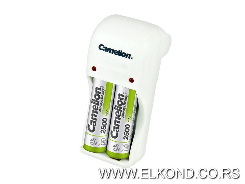 PUNJAČ AKUMULATORA CAMELION 2XAA/AAA 1X9V