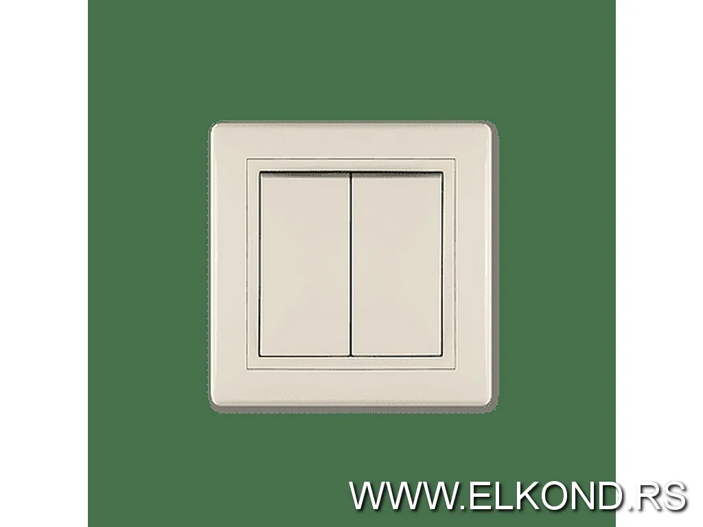 Prekidač serijski PRESTIGE 606.99 krem