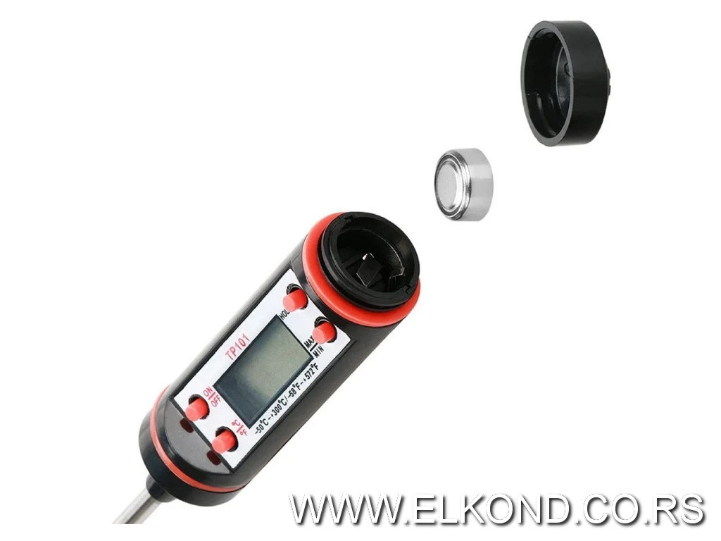 TERMOMETAR DIGITALNI UBODNI DT-101 -50 do +300C