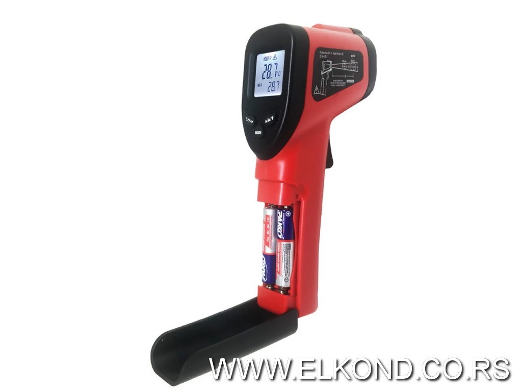 TERMOMETAR RUČNI INFRACRVENI OD-50C DO+380C
