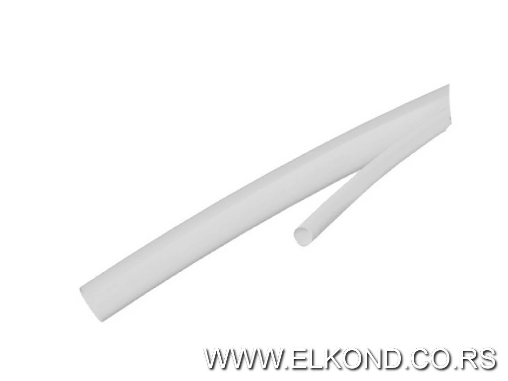 TERMOSKUPLJAJUĆI BUŽIR 10/5MM BELI