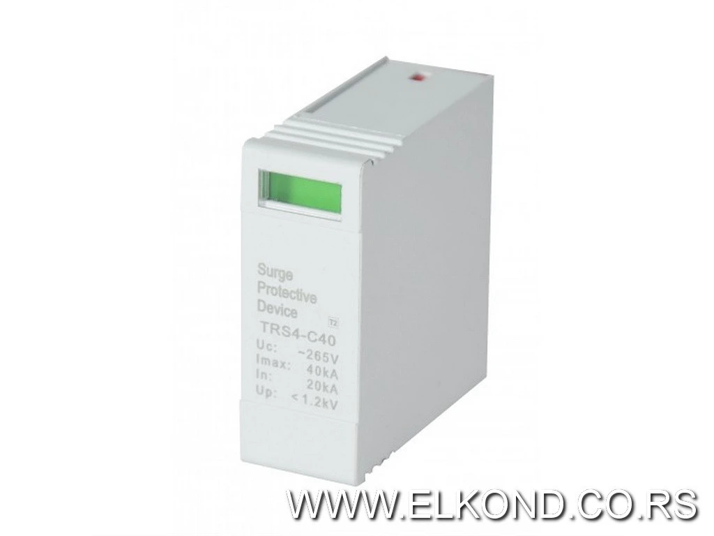 ULOŽAK KATODNOG ODVODNIKA IN 20/40kA 265V ME-TRS4-C40