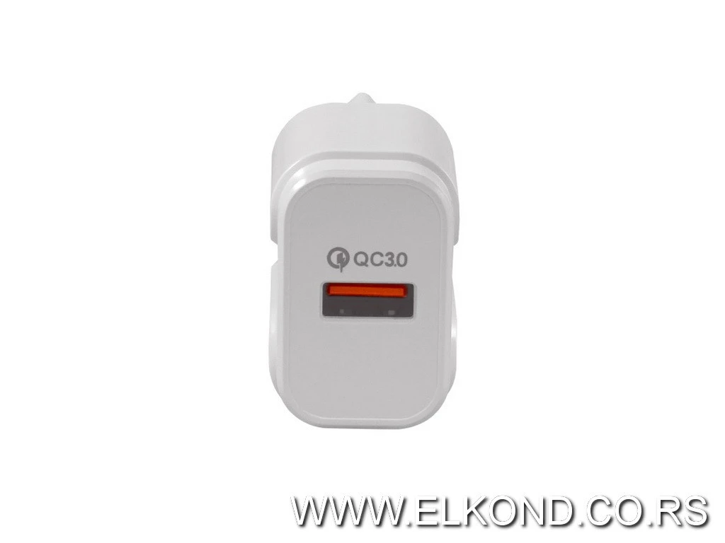 USB PUNJAČ QC3.0 18W 1XQC PROSTO