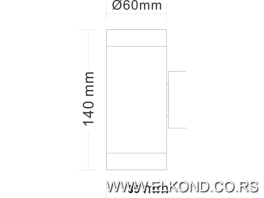 ZIDNA LAMPA M950 SATEN HROM 2XGU10